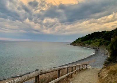 La finestra sul mare - discesa al mare